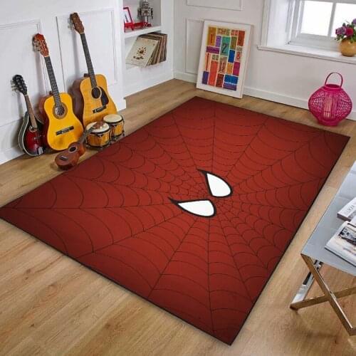 Disney Spiderman kids Welcome Floor Mats Print Bathroom Kitchen Carpets Children Doormats for Living Room Game anti slip Rugs
