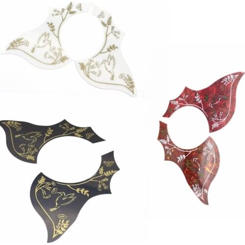 Left and Right handed 40 " 41 " Hummingbird Flower Decorative pattern Folk Acoustic Guitar Pickguard Anti-scratch Plate