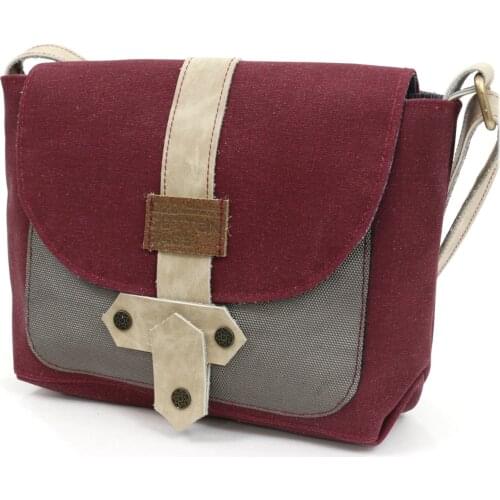 Small Shoulder Crossbody Waterproof Purse Bags for Women Mini Handbags, Fashion Purses Waxed Canvas