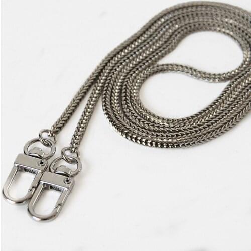 Fashion Metal Bag Chain Replacement Women Shoulder Crossbody Bag Chain DIY Handles for handbag Gold Silver Lady Bag Accessories