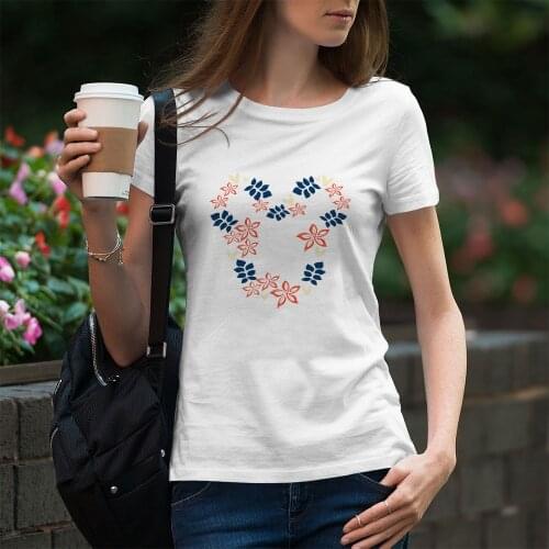 Fashion Summer T-shirts Female Disney Mickey Mouse Printing Kawaii White Tee Trend Harajuku Short Sleeve Women T Shirts Dropship