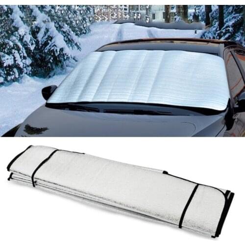 New Front Window Sunshade Car Window Covers Snow Ice Sun Shade Visor Window Covers Winter Summer Windshield UV Protect