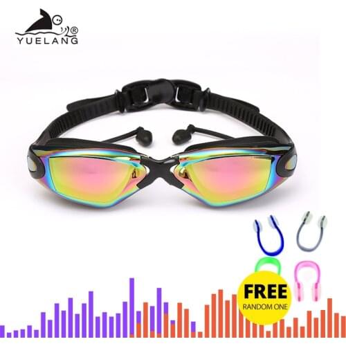Swimming Glasses Professional Durable Silicone Swimming Goggles Anti-fog Anti-UV Waterproof adult arena Swimming Glasses