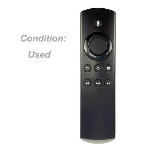 Original Fit For Amazon Fire TV Stick Media Box Remote Control Alexa Voice DR49WK B PE59CV Uesd Condition (Remote Control ONLY)
