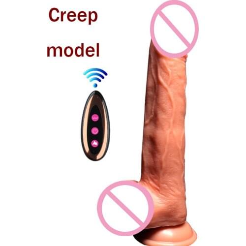 Sex Toys Peristaltic Dildo Silicone Charging Penis with Suction Cup Vibrator Huge Dildo for Woman Sex Tools Machine