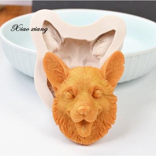 Luyou 3D Dogs Silicone Fondant Molds Cake Decorating Tools Resin Molds, Cake Tools For Bakeware ,Baking Accessories FM1531