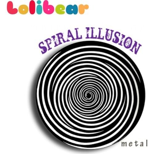 Spiral Metal Illusion - Steel Magic Tricks Stage Close Up Magia Mentalism Illusion Gimmick Props Accessories Magicians