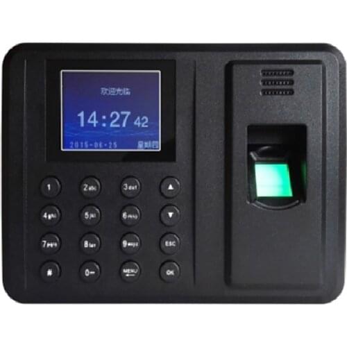 USB Download Biometric Fingerprint Employee Time Attendance Clock Recorder