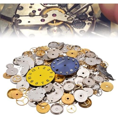 Hot Sale 50g/bag Steampunk Parts Vintage Steampunk Metal Steampunk Gears Wrist Watch Old Parts Gears Wheels Steam Punk Lots DIY