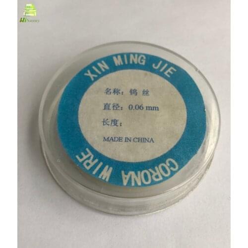 0.06MM 0.08MM 20M Charge Corona Tungsten Wire for Konica Minolta for Ricoh for Sharp for Canon for Xerox for Toshiba for Grade A