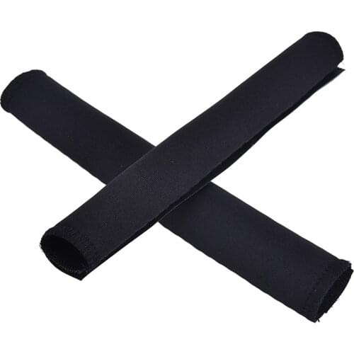 2Pcs Bike Bicycle Cycling Chain Stay Frame Protector Tube Wrap Cover Guard Bicycle Parts Black