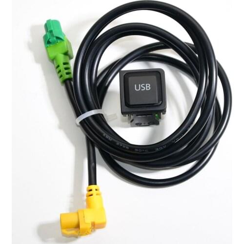 1-2 PCS 5KD 035 726 A 5KD035726A USB In Audio In Socket USB Switch Cable For Golf GTI MK6