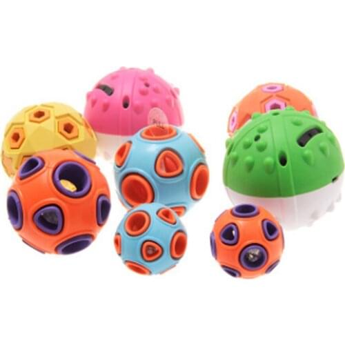 1pcs Diameter 4/8cm Squeaky Pet Dog Ball Toys for Small Dogs Rubber Chew Puppy Toy Dog Stuff Dogs Toys Pets brinquedo cachorro