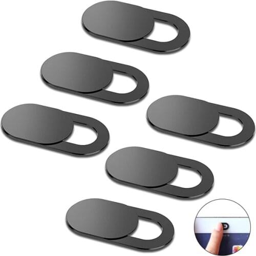 20PCS WebCam Cover Shutter Magnet Slider Plastic For iPhone Web Laptop PC For iPad Tablet Camera Mobile Phone Privacy Sticker