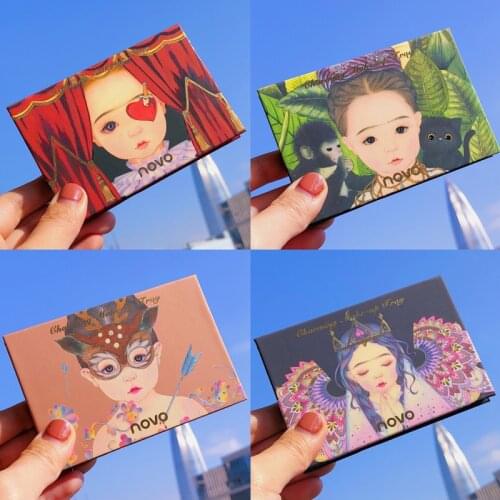 Makeup Pallete 8 Color Charming Painting Shimmer Matte Glitter Eyeshadow Palette Glitter Metallic Pigmented Eyeshadow Pallete