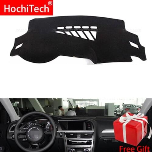 For AUDI A4 2009 2010 2011 2012-2016 Right and Left Hand Drive Car Dashboard Covers Mat Shade Cushion Pad Carpets Accessories