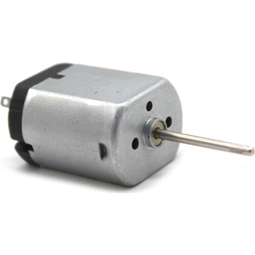 FF-280PB 22 mm Long Shaft DC Motor Micro DC 6-12V Motor 1650-3300 RPM, Shaft Dia: 2mm Power Motor for DIY Toy Cars Model Boats