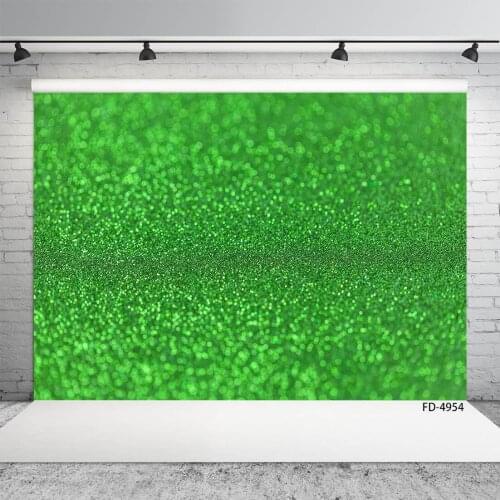 Green Glitter Sand Bokeh Photo Background Customized Backdrop for Baby Children Birthday Prom Party Photobooth Photography Props