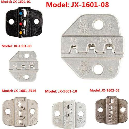 Tools Connector 5 Types Insulated Terminals Mold Wire Crimper Jaw Ferrule Die Crimping Pliers Accessory Crimping Tool