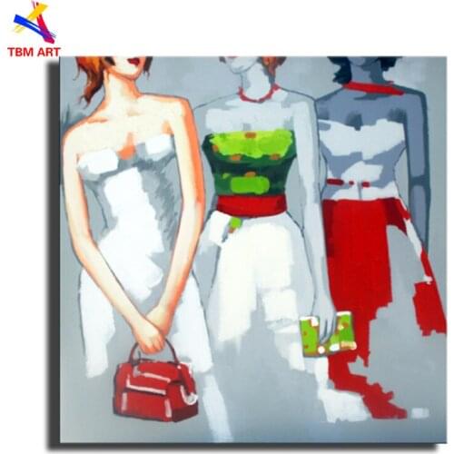 Movie Picture Hand painted Modern Abstract Oil Painting On Canvas Wall Art Living Room Home Decoration Painting No Framed CT091