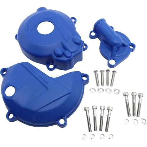 For ZONGSHEN NC250 NC 250CC KAYO T6 K6 BSE J5 RX3 ZS250GY-3 4 Valves Motorcycle Engine Clutch Cover Magneto Pump Cover