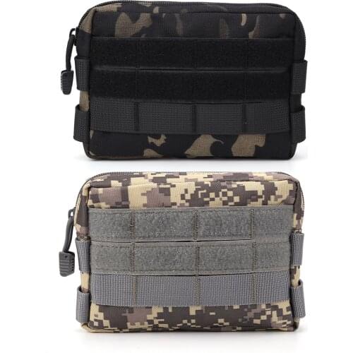 Multi-functional EDC Tool Bags Outdoor Camping Hunting Molle Waist Pocket Pouch Bundle Pocket Nail Cover Case Supplies