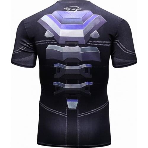 Hot Sale High Quality Mens Outdoor Running Tshirt Digital Printing Sport Tops