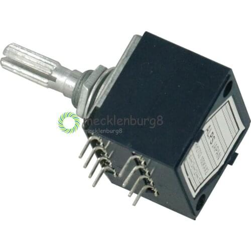 NEW Potentiometer 100K Log ALPS Audio Amp Volume Control Pot Stereo W Loudness