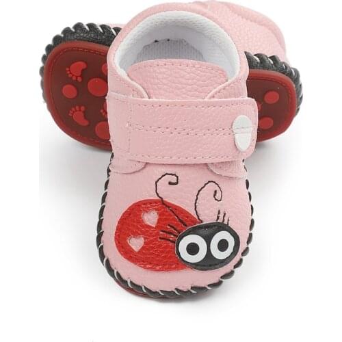Newborn Baby Shoes Toddler Prewalker Shoes Baby Boy Girl Pu Leather Shoes First Walkers Shoes Hot Sale