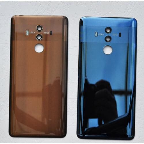 BINYEAE New Original 3D Glass Battery Cover For Huawei Mate 10 Pro Rear Housing Back Case With Camera Lens+Logo Mate 10 Pro Part