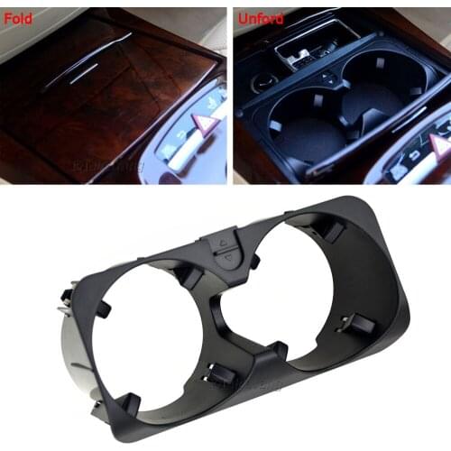 A2218130014 Black Center Console Drink Cup Holder For Mercedes Benz S-Class W221 2009-2012 2218130014