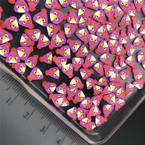 60g Angry Bird Polymerclay,Soft Clay Sprinkles For Kids Diy/Craft Diy Making/Nail Art/Scrapbook Decoration/Craft Filler