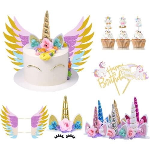 Unicorn Headband Halloween Childrens Headband Birthday Holiday Party Baby Hair Accessories Headdress Unicorn Party