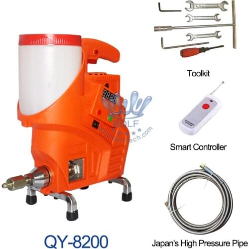 QY-8200 Qianyu Brand injection grouting pump for epoxy resin injection