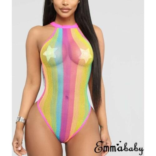 Sexy Women One-Piece Swimsuit Beachwear Swimwear Push-up Monokini Bikini Bathing