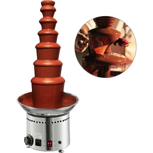 7 Tier Chocolate Fountain 103cm Chocolate Fountain Professional Commercial Chocolate Fountain For Wedding Catering