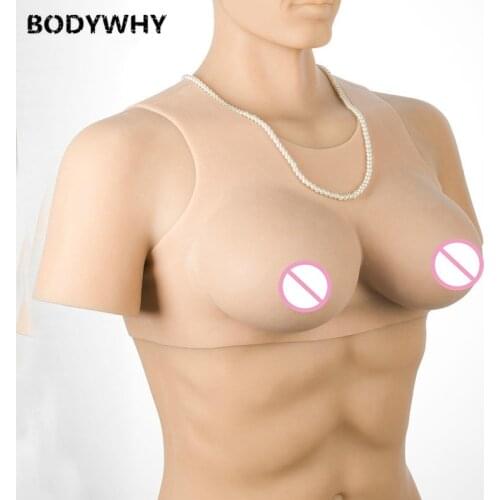 Silicone Breast Forms False Chest For Transvestites Transgender Crossdresser Fake Breast Enhancer Hot Sale Cosplay