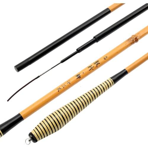 Carbon Taiwan Fishing Rod Handmade Ultra-Fine Ultra-Light Soft 37 Tune Carp Rod 2.7/3.6/4.5 M Bamboo Fishing Rod