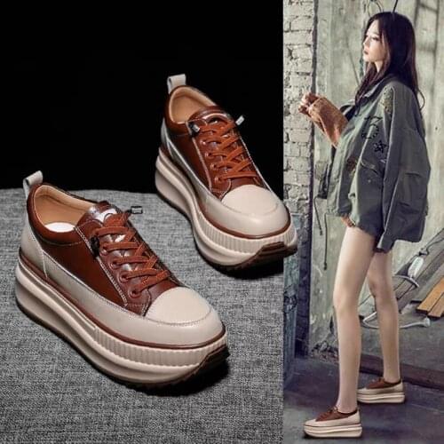 Ulzzang Fashion Sneakers Woman Yellow Chunky Casual Shoes Platform Designers Female Mesh Women Vulcanized Shoes 2021 Trainers