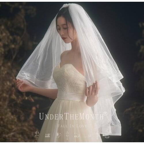 Whatsprom Wedding Short Veils