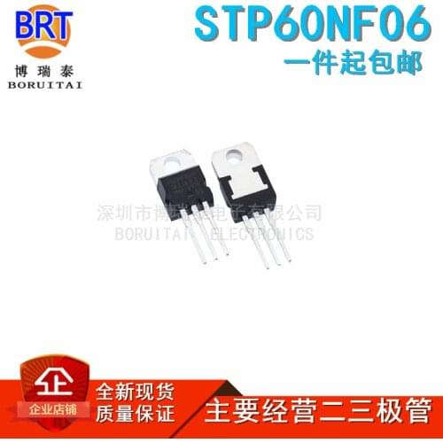 10pcs/lot STP60NF06 TO220 P60NF06 TO-220 STP60NF06L 60NF06 new and original IC