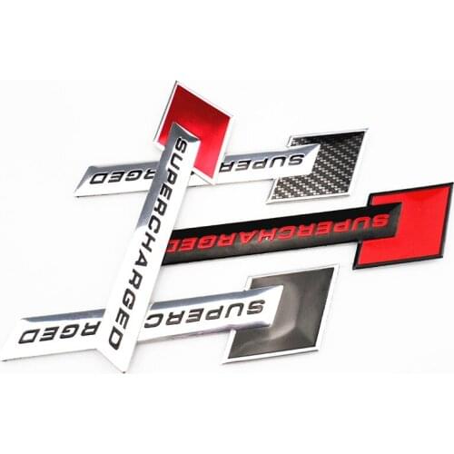 Car Styling Supercharged Turbo Boost 3D Metal Chrome Aluminium Alloy Sticker for Mazda 2 3 5 6 CX5 CX7 CX9 Atenza Axela