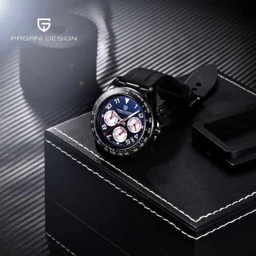 Pagani Design 2021 New Top Luxury Mens Quartz Watch Sapphire Glass Waterproof Calendar Stainless Steel Watch Relogio Masculino