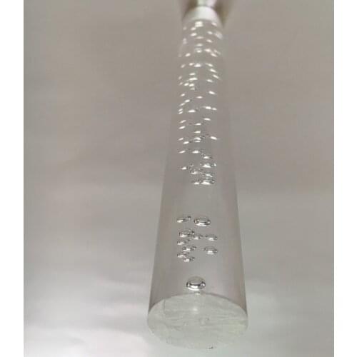 Diameter 12/15/20/25/30/38mm Acrylic Bubbles Rod Clear Pmma Plastic Bar Use For LED Decor Home Improvement Shower Curtain Poles
