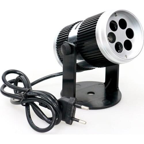 For Christmas Party Decoration Colorful Snowflake Projection Lamp Adjustable Voice Control