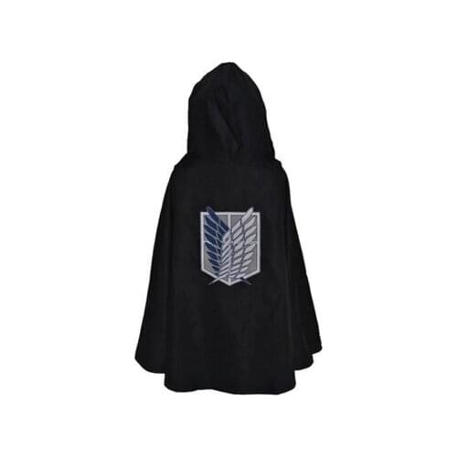 Fashion Anime no Kyojin Cloak Cape Clothes Cosplay Costume Fantasia Attack on Titan Plus Free shipping