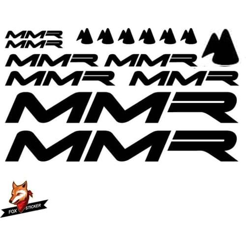 Bicycle frame stickers road bike mountain bike MTB Track bike TT bike cycle decal reflective stickers for MMR stickers