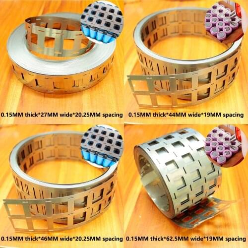 1kg 18650 Power Battery Dedicated Nickel Sheet Of Various Sizes nickel-plated spot-welded Nickel Sheet