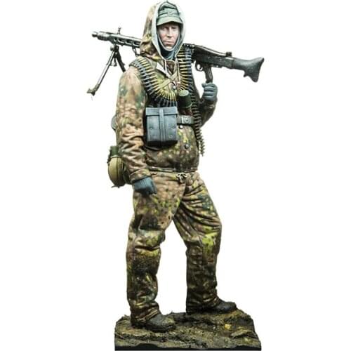 1/16 Uncolor ancient man stand WITH BASE 120MM toy Resin Model Miniature resin figure Unassembly Unpainted