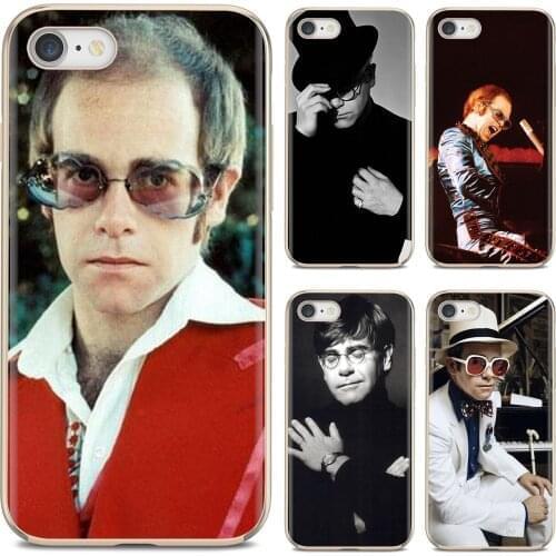 For Samsung Galaxy S7 S8 S9 S10E S20 FE Note 10 20 Edge Lite Plus Ultra Soft Shell Cover John-Rolling-Stone-Music-Print-Elton